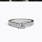 Solitaire Gold Engagement with 0.5ct Princess Cut Diamond - 01SG07